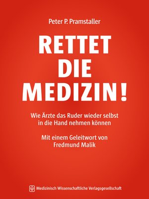 cover image of RETTET DIE MEDIZIN!